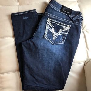 NWT Vigoss dark sandblast jeans
